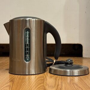 Breville Soft Top Pure Tea Kettle Stainless Steel 1.7L BKE700BSS Tested Works